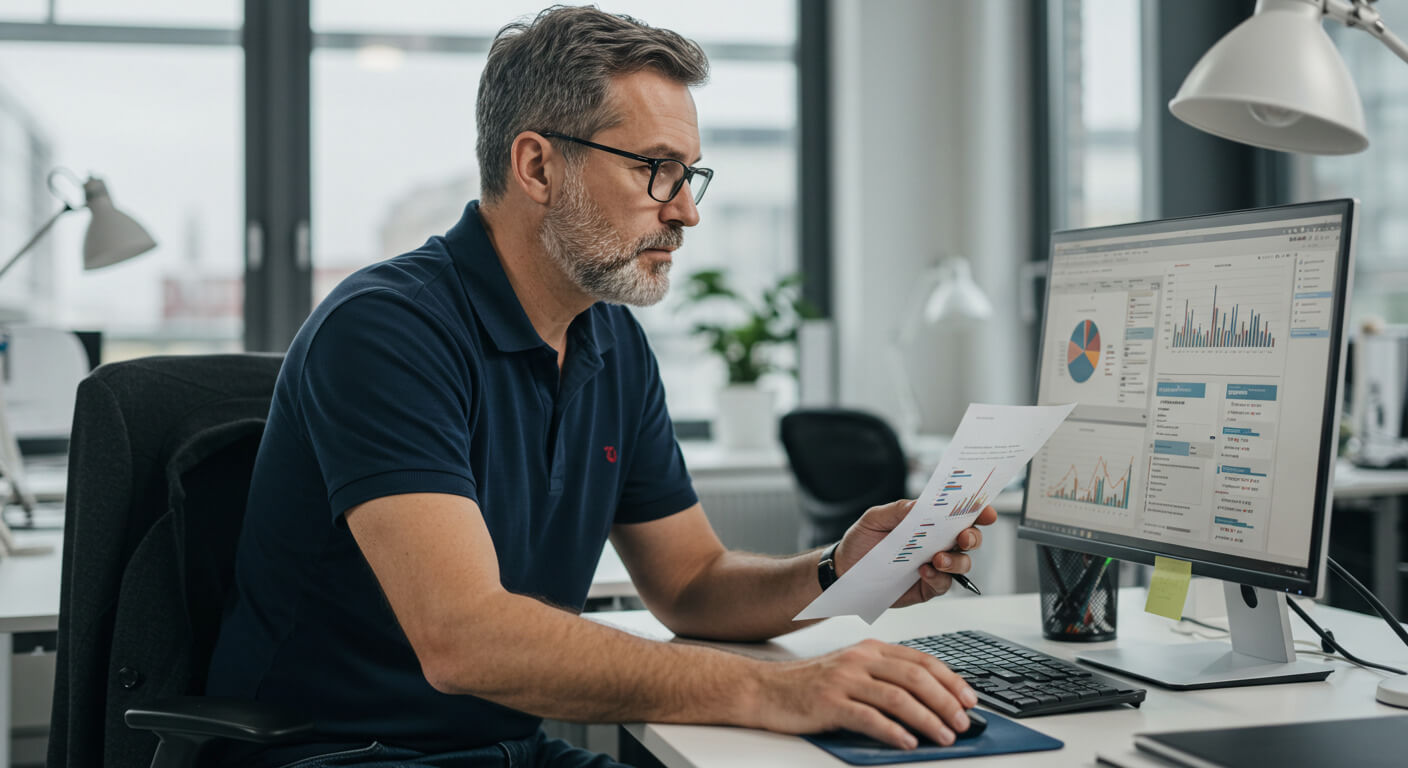 especialistas em inbound marketing analisando dados.